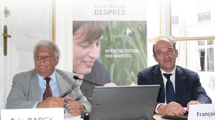 Eric Bargy conserve la direction générale de Germicopa, sous l'autorité de son nouvel actionnaire Florimond Desprez, représenté par son président, François Desprez.R. FOURREAUX