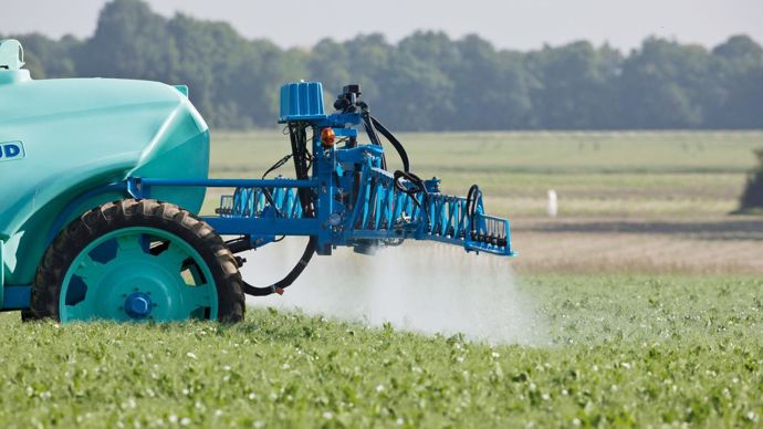Le marché fongicides est en recul en 2018, comme les surfaces, avec toutefois une proportion d'hectares traités identique à  celle de l'an dernier.CHRISTIAN WATIER