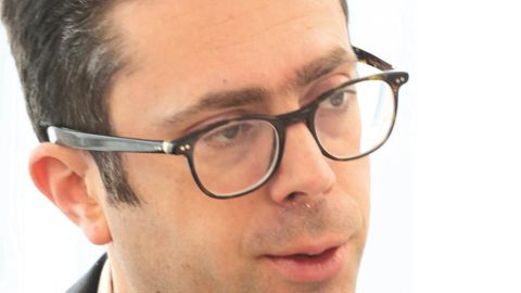 Nicolas Bouzou, directeur d'Asterès, lors de la présentation de sa nouvelle étude, le 21 mars dernier.A;-M. LAVILLE