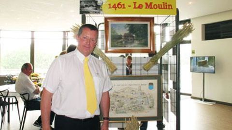 « Désormais nous n'utiliserons plus le nom de Gaic, mais uniquement Maison François Cholat », annonce François Claude Cholat, président du directoire du négoce. © M. COISNE « Désormais nous n'utiliserons plus le nom de Gaic, mais uniquement Maison François Cholat », annonce François Claude Cholat, président du directoire du négoce. © M. COISNE