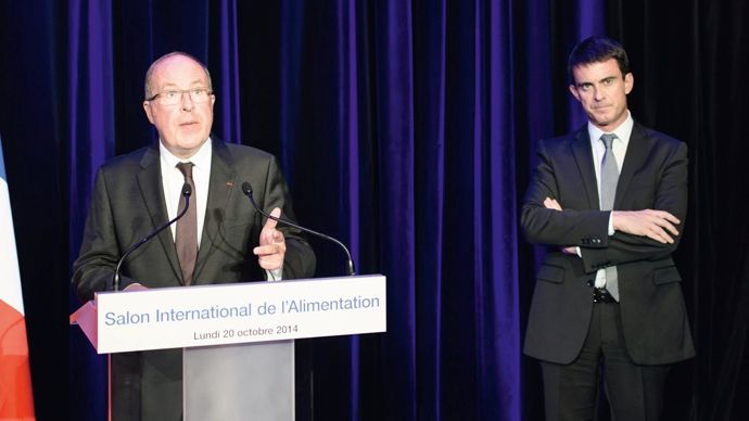 « Coop de France agroalimentaire sera un interlocuteur ambitieux et responsable pour vous, Monsieur le premier ministre, et le gouvernement », a conclu Philippe Mangin.A. GOULARD/COOP DE FRANCE