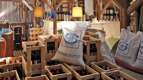 Brasserie artisanale de Matten, à Matzenheim (Bas-Rhin).