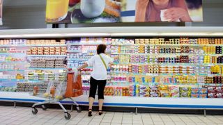 En 2009, l'augmentation des prix de ventes des produits laitiers dans les linéaires avait entrainé une baisse de leur consommation.© CLAUDIUS THIRIET En 2009, l'augmentation des prix de ventes des produits laitiers dans les linéaires avait entrainé une baisse de leur consommation.© CLAUDIUS THIRIET