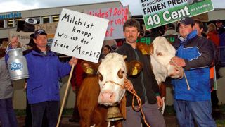 Le BDM a sans doute connu son heure de gloire en juin 2008 au moment de la grève du lait. Il revendiquait alors 35 000 adhérents.© ANTONIO PISACRETA/ROPI-REA REDIT Le BDM a sans doute connu son heure de gloire en juin 2008 au moment de la grève du lait. Il revendiquait alors 35 000 adhérents.© ANTONIO PISACRETA/ROPI-REA REDIT