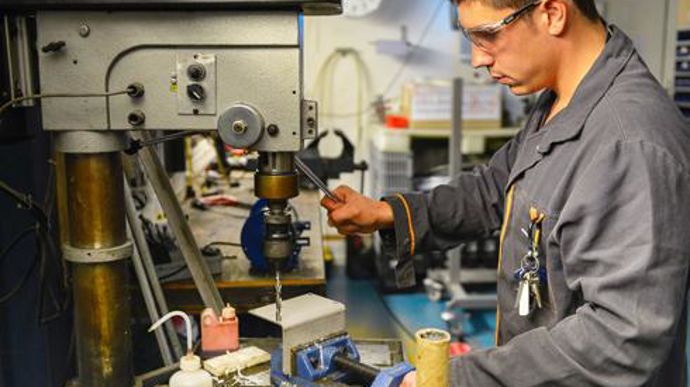 Maïsadour et l'Ifria Nouvelle Aquitaine ouvrent une formation en alternance de niveau III au BTS technicien de maintenance industrielle, pour dix à douze apprentis qui seront ensuite recrutés par les filiales agroalimentaires du groupe. © V. BENGOLD/IFRIA Maïsadour et l'Ifria Nouvelle Aquitaine ouvrent une formation en alternance de niveau III au BTS technicien de maintenance industrielle, pour dix à douze apprentis qui seront ensuite recrutés par les filiales agroalimentaires du groupe. © V. BE