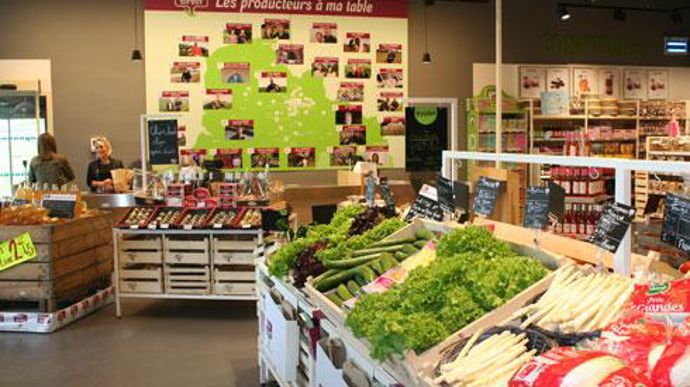 Les résultats positifs de ses deux premiers magasins, Prise direct', ont décidé la coopérative à déployer le concept dans l'ensemble de la région. © B. CAILLIEZ Les résultats positifs de ses deux premiers magasins, Prise direct', ont décidé la coopérative à déployer le concept dans l'ensemble de la région. © B. CAILLIEZ