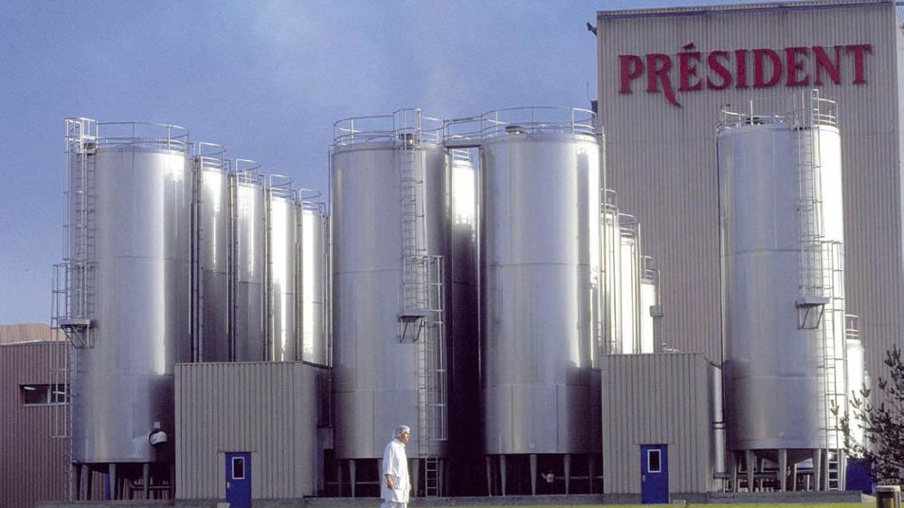 Dans l'Ouest, les groupements Lactalis-Laval et « ex-Bridel » organisent des réunions d'information. Les représentants des OP Lactalis de l'Ouest y défendent leur point de vue. Débat sans animosité.© BENOIT DECOUT/REA