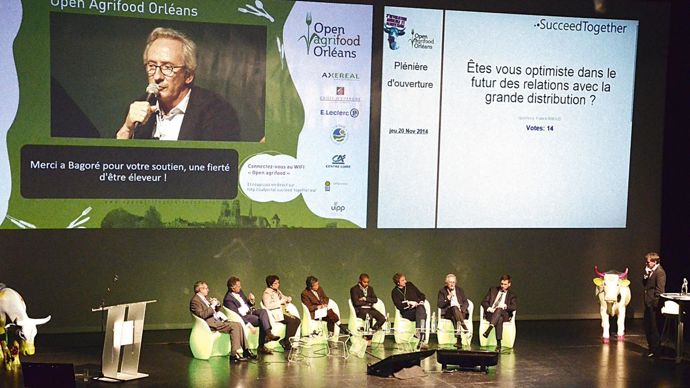 L'Open agrifood a été l'occasion d'écouter des spécialistes de la chaîne d'alimentation, mais aussi de rencontrer des producteurs et des entrepreneurs du bout du monde.A. RICHARD