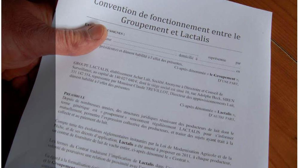 Dans l'ouest, les présidents des cinq groupements Lactalis hors délégation nationale vont proposer à leur conseil d'administration de signer la convention.© C.H.