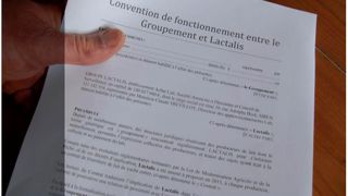 Dans l'ouest, les présidents des cinq groupements Lactalis hors délégation nationale vont proposer à leur conseil d'administration de signer la convention.© C.H. Dans l'ouest, les présidents des cinq groupements Lactalis hors délégation nationale vont proposer à leur conseil d'administration de signer la convention.© C.H.