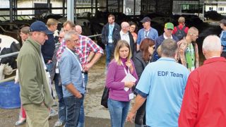 EDF (European Dairy Farmers) est une association d'éleveurs laitiers, apolitique et indépendante. Elle rassemble 465 membres issus de vingt et un pays. Leur objectif est de partager des idées, des connaissances et des expériences. Ils se réunissent chaque année en congrès et comparent leurs coûts de production.EDF EDF (European Dairy Farmers) est une association d'éleveurs laitiers, apolitique et indépendante. Elle rassemble 465 membres issus de vingt et un pays. Leur objectif est de partager des idées, des connaissances et des expériences. Ils se réunissent chaque année en congrès et comparent leurs coûts de production.EDF