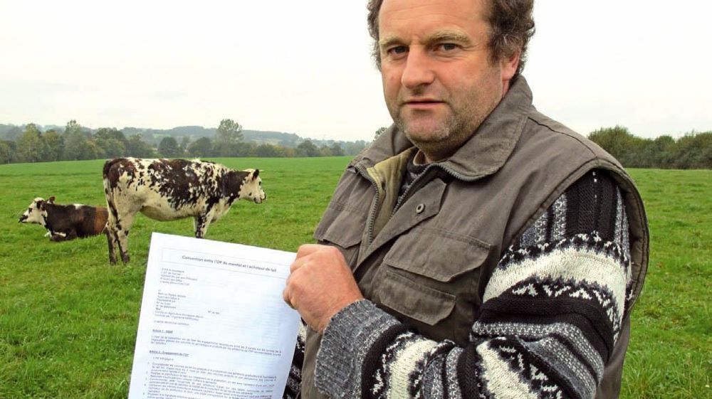 Pour Éric Guihery, producteur bio Lactalis, la création d'une OP transversale à l'échelle du Nord- Ouest contribuera à la maîtrise des volumes. Elle proposera la même convention aux laiteries concernées.