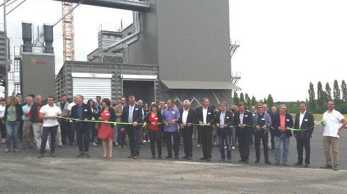 Au vu des conversions de ces dernières années chez les agriculteurs, les trente cellules du nouveau silo bio inauguré le 15 juin, seront pleines dès l'été prochain. © AGRIBIO UNION Au vu des conversions de ces dernières années chez les agriculteurs, les trente cellules du nouveau silo bio inauguré le 15 juin, seront pleines dès l'été prochain. © AGRIBIO UNION