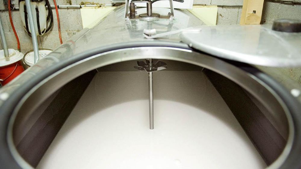 Depuis la fin mars, le prix du lait n'est plus discuté en interprofession. L'harmonisation régionale qui prévalait jusqu'en 2012 commence à s'effriter.© JEAN-MICHEL NOSSANT