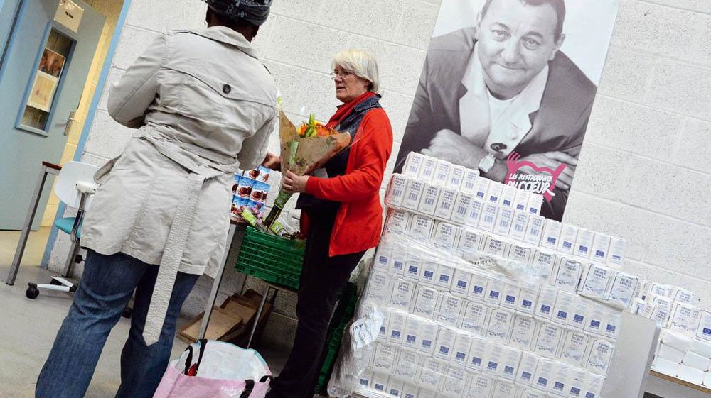 Les dons de lait des producteurs français représentent 5 Ml. Ils sont transformés essentiellement en lait UHT que la banque alimentaire finance à raison de 15 c/l pour l'emballage et 15 c/l pour l'expédition vers ses centres logistiques.© PHOTOPQR/OUEST FRANCE/PHILIPPE RENAULT