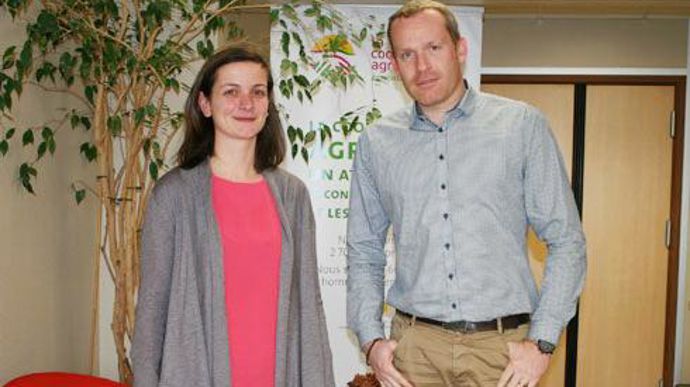 Emmanuel Letesse, directeur opérationnel d'Easi'Nov est secondé par deux responsables offres et services, dont Clotilde Monmirel. © B. CAILLIEZ Emmanuel Letesse, directeur opérationnel d'Easi'Nov est secondé par deux responsables offres et services, dont Clotilde Monmirel. © B. CAILLIEZ