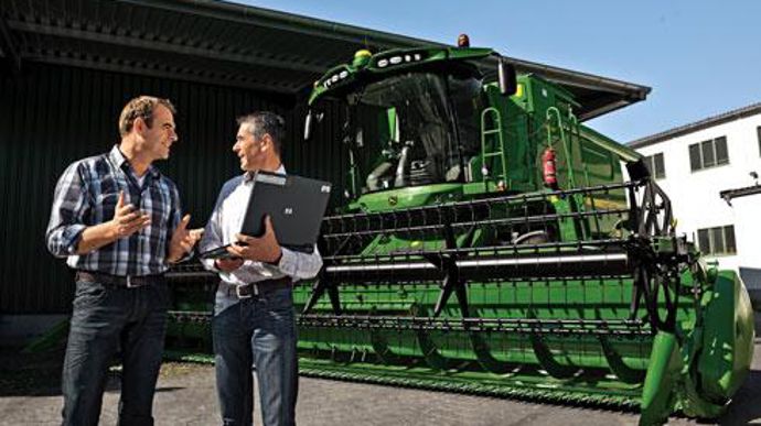Agréom doit permettre d'accélérer le déploiement de nouvelles solutions qui combinent machines connectées, services de proximité et conseils personnalisés aux agriculteurs. © TERRENA Agréom doit permettre d'accélérer le déploiement de nouvelles solutions qui combinent machines connectées, services de proximité et conseils personnalisés aux agriculteurs. © TERRENA