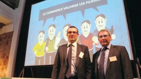 Sébastien Picardat (à gauche), directeur de la FNA, et Christophe Viger, son président : « Nous sommes un maillon à part entière de la filière. »H. LAURANDEL