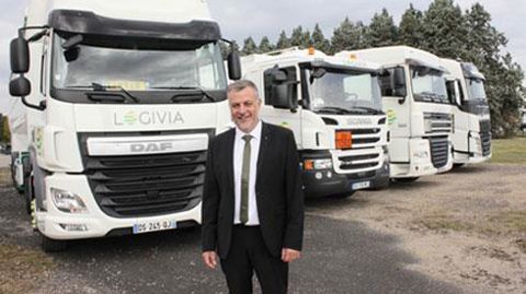 « Dans notre grande région, des flux de fret routier sont délaissés. Il y a là un potentiel de gains de productivité forts », explique Sylvain Baudry, directeur général de Logivia. © A. BREHIER 