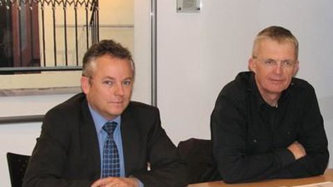 François Pignolet, le nouveau directeur (à gauche et Roland Primas, le président, veulent poursuivre une diversification maîtrisée.C. HIET François Pignolet, le nouveau directeur (à gauche et Roland Primas, le président, veulent poursuivre une diversification maîtrisée.C. HIET