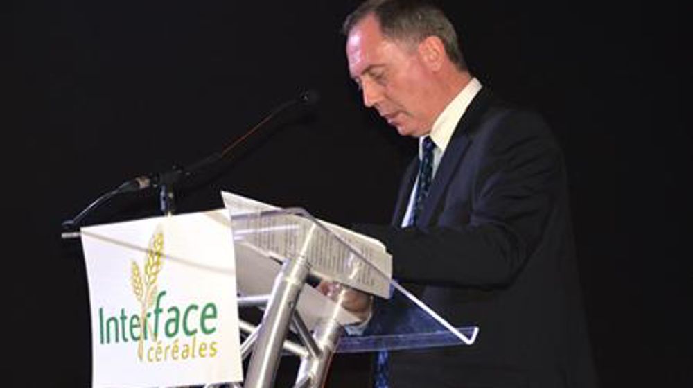 Patrick Charrier, le directeur général d'Interface céréales, et son équipe, visent 15 % de réduction de charge. © A. RICHARD Patrick Charrier, le directeur général d'Interface céréales, et son équipe, visent 15 % de réduction de charge. © A. RICHARD