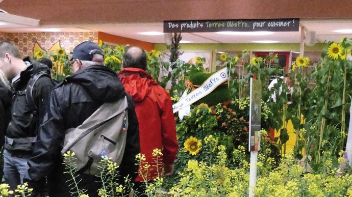 La marque Terres OléoPro a fêté son premier aniversaire au Sia 2015.R. FOURREAUX