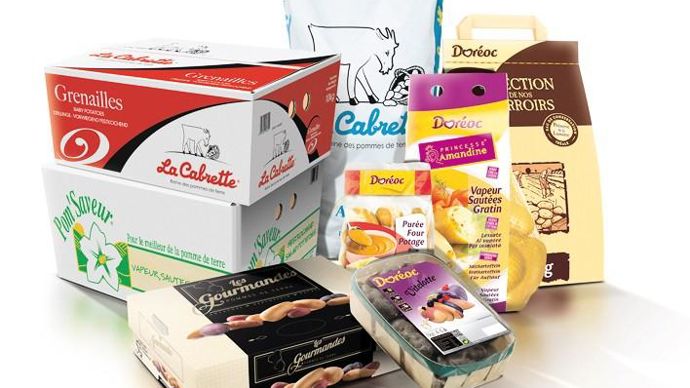 Pom'Alliance commercialise 250 000 t/an de pommes de terre sous les marques La Cabrette, Doréoc, Les Gourmandes et Pom'Saveur.POM'ALLIANCE