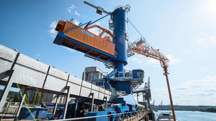 A Rouen, l'activité portuaire est au plus bas. En octobre seulement 36 000 tonnes de céréales ont été chargées, contre 500 000 t habituellement. A Rouen, l'activité portuaire est au plus bas. En octobre seulement 36 000 tonnes de céréales ont été chargées, contre 500 000 t habituellement.