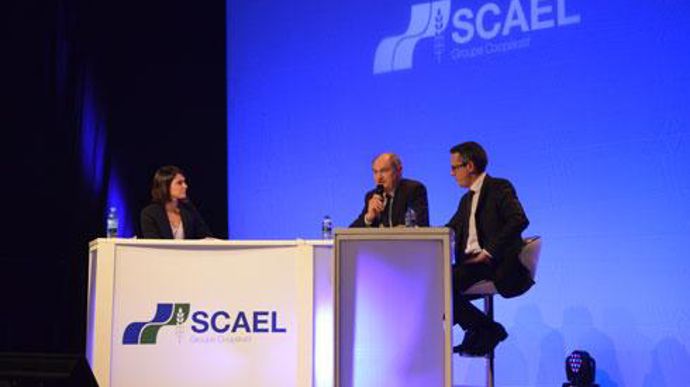 Philippe Voyet, président, et Cédric Burg, directeur général, ont présenté le plan d'actions de la Scael pour 2020. © A. RICHARD Philippe Voyet, président, et Cédric Burg, directeur général, ont présenté le plan d'actions de la Scael pour 2020. © A. RICHARD