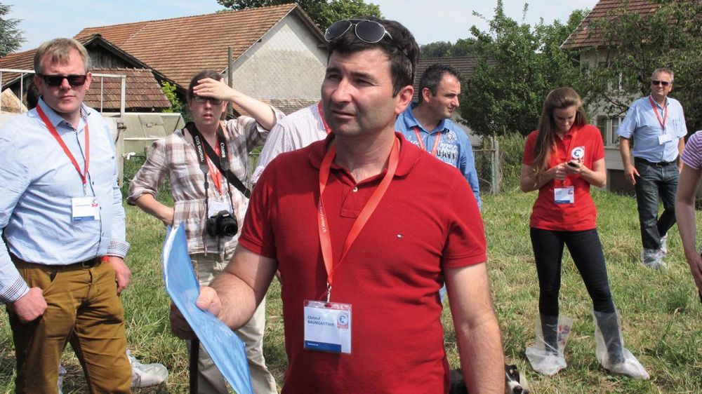 La rencontre EDF est surtout un moment d'échanges extrêmement riches entre éleveurs de différents pays.© P.LC.