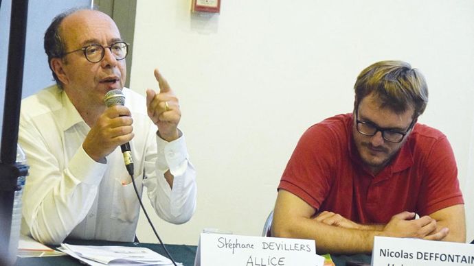 Stéphane Devillers, juriste chez Allice, un des initiateurs de cette action collective présentéelors du Spaceà Rennes.Y. BOLOH