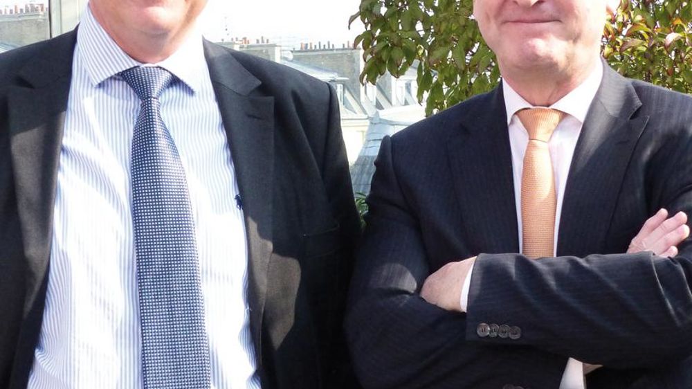 Olivier de Bohan (à gauche), président, et Alain Commissaire, DG, à la veille de l'AG du 17 mars.R. FOURREAUX