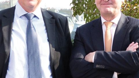 Olivier de Bohan (à gauche), président, et Alain Commissaire, DG, à la veille de l'AG du 17 mars.R. FOURREAUX