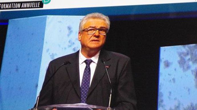 « Nos bons résultats nous donnent les moyens d'accompagner nos adhérents, afin qu'ils n'hypothèquent pas la récolte 2017 », soulignait Pascal Prot qui présidait sa dernière assemblée générale. © C. URVOY­ « Nos bons résultats nous donnent les moyens d'accompagner nos adhérents, afin qu'ils n'hypothèquent pas la récolte 2017 », soulignait Pascal Prot qui présidait sa dernière assemblée générale. © C. URVOY­