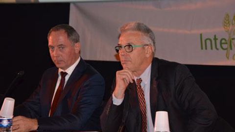 Patrick Barrier, directeur et François Barret, président, ont annoncé leur plan de restructuration lors de leur assemblée générale, le 1er décembre. © A. RICHARD Patrick Barrier, directeur et François Barret, président, ont annoncé leur plan de restructuration lors de leur assemblée générale, le 1er décembre. © A. RICHARD