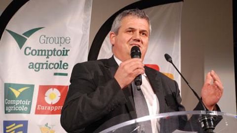 Pour le président du Comptoir agricole, Marc Moser, la compétitivité de l'entreprise et de ses apporteurs passe par l'utilisation des nouvelles technologies. © C. REIBEL Pour le président du Comptoir agricole, Marc Moser, la compétitivité de l'entreprise et de ses apporteurs passe par l'utilisation des nouvelles technologies. © C. REIBEL