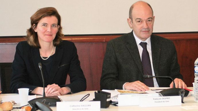 Catherine Dagorn, directrice du Gniset François Desprez, président. B. CAILLIEZ