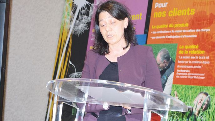 « Si cette collecte 2016 particulière nous perturbe, c'est un accident qui suppose des adaptations conjoncturelles de la part de tous », soulignait Agnès Duwer, DG de la Scara, lors de l'AG du 8 décembre dernier.C. URVOY