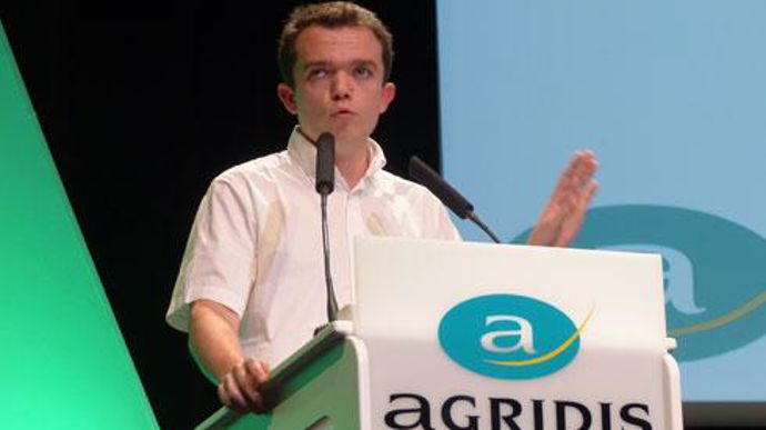 Gaël Vincent du pôle Olympe, chez Agridis qui compte 26 entreprises équipées en extranet sur les 70 adhérentes. © M. COISNE Gaël Vincent du pôle Olympe, chez Agridis qui compte 26 entreprises équipées en extranet sur les 70 adhérentes. © M. COISNE