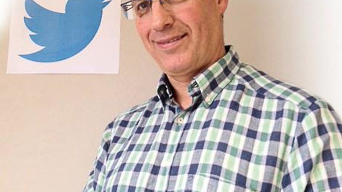 « Je publie trois à quatre tweets par jour. »Germain Bour, directeur général de Cerepy, anime le fil Twitter du club marché.CEREPY