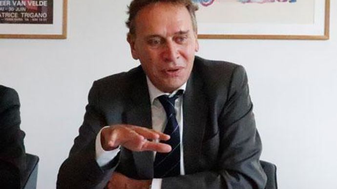 Pour Jean-Michel Soufflet, « l'agriculture conventionnelle doit, pour notre marché intérieur français, voire européen, monter en gamme. Par contre, il faut qu'on ait une communication claire. » © L. PETIT Pour Jean-Michel Soufflet, « l'agriculture conventionnelle doit, pour notre marché intérieur français, voire européen, monter en gamme. Par contre, il faut qu'on ait une communication claire. » © L. PETIT