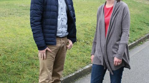 Les deux responsables d'Easi'Nov, Clotilde Monmirel, auparavant responsable service et agro-environnement chez Valfrance, et Emmanuel Letesse qui était, lui, responsable services et OAD chez Agora.B. CAILLIEZ