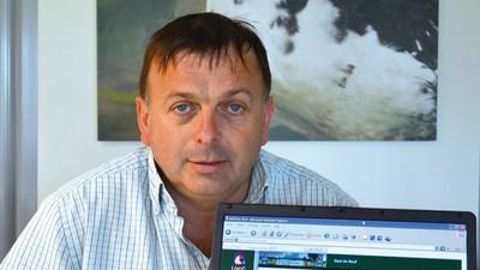 Gérard Plantais, responsable informatique de la Cafel : « L'objectif est de retrouver sur le smartphone les mêmes rubriques que sur le web. »J.-C. BALLANDONNE