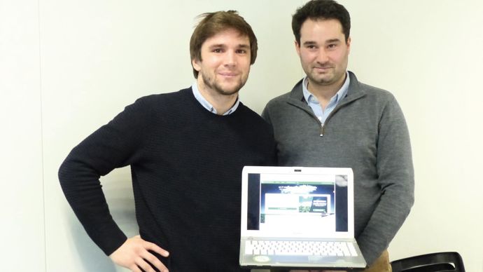 Pierre-Antoine Foreau, président fondateur de Biagri, et Vincent Guilhem de Pothuau, DG : « Ce qui gène aujourd'hui les acteurs établis sur le terrain, c'est la transparence de notre système. »R. FOURREAUX