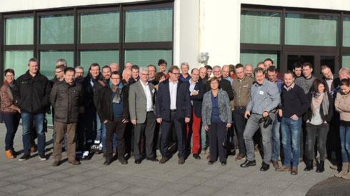 Les équipes des négoces belges du réseau Actura Be lors de leur réunion, à Reims, fin janvier. Les équipes des négoces belges du réseau Actura Be lors de leur réunion, à Reims, fin janvier.