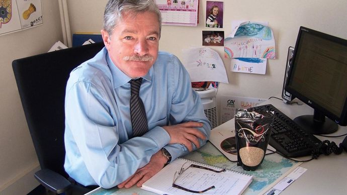Patrick Brémaud, directeur général adjoint de la CAPL. « Pour le quinoa comme pour le blé noir, le facteur limitant est le marché. »A. MABIRE