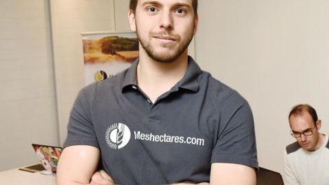 « Nous répondons aux questions sur une interface live chat, et tout est enregistré, on garde l'historique », explique Gaétan Fleury, dirigeant et fondateur de Meshectares.com.C. FAIMALI