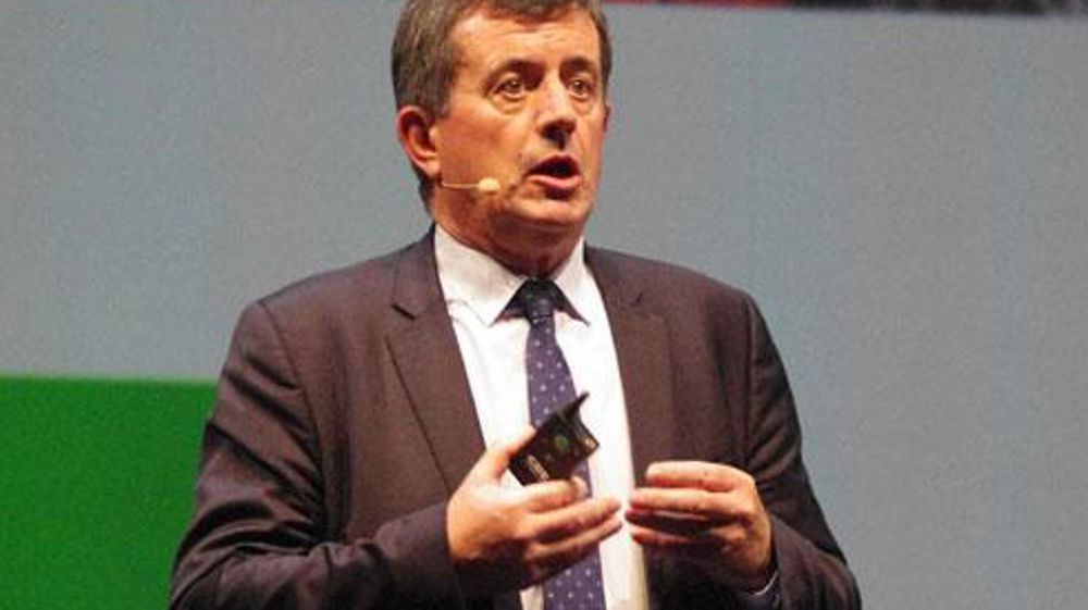 « L'objectif est d'atteindre 45 % de la récolte stockée à la ferme », précise Christophe Brasset, directeur général de Vivescia Agriculture. © C. URVOY « L'objectif est d'atteindre 45 % de la récolte stockée à la ferme », précise Christophe Brasset, directeur général de Vivescia Agriculture. © C. URVOY