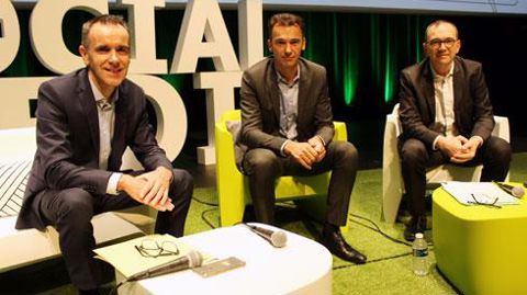 « Les investissements dans un aval de proximité, spécialisé, nous ont permis de dégager ces résultats », a indiqué Jérôme Calleau, président, aux côtés d'Olivier Joreau, directeur général adjoint, et Jacques Bourgeais, directeur général (de dr. à g.). © M. COISNE « Les investissements dans un aval de proximité, spécialisé, nous ont permis de dégager ces résultats », a indiqué Jérôme Calleau, président, aux côtés d'Olivier Joreau, directeur général adjoint, et Jacques Bourgeais, directeur général