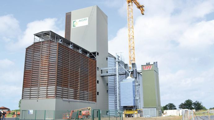 Cet équipement qui a coûté 6,7 M€, pourra être agrandi à 25 000 t si nécessaire.F. JACQUEMOUD